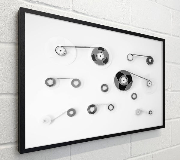 Black Reels On White