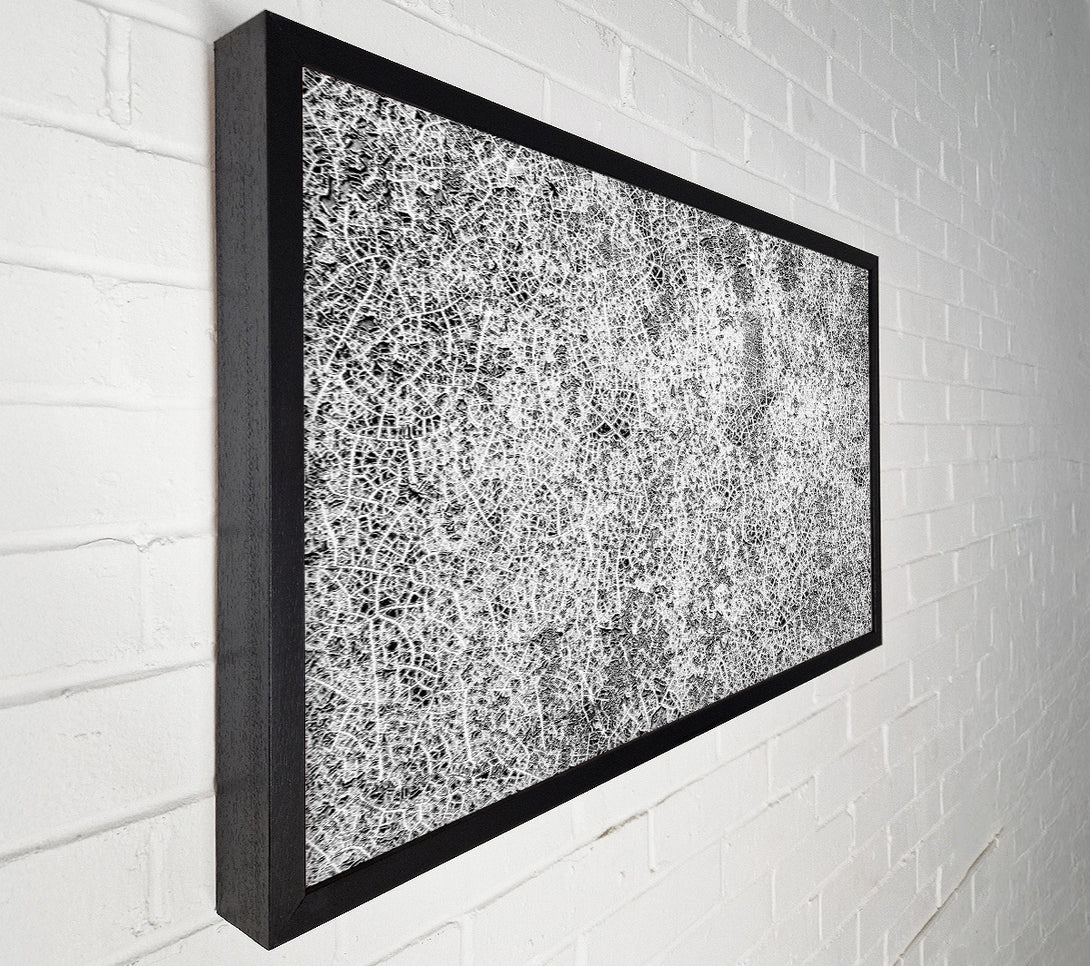  A Canvas Print of White Crackled Canvas Canvas Art