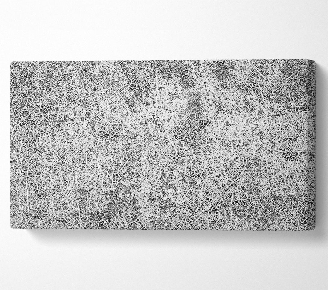  A Canvas Print of White Crackled Canvas Canvas Art