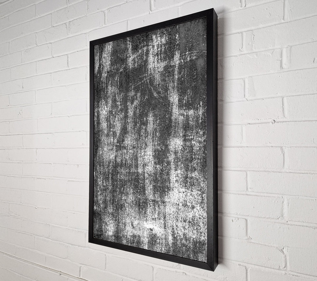  A Canvas Print of Silver Grey Texture Canvas Print