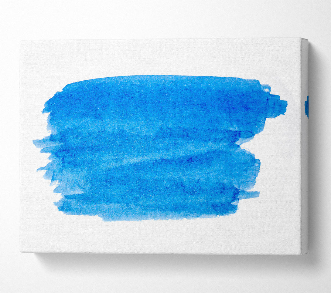  A Canvas Print of Azure Sky Wash Canvas Print