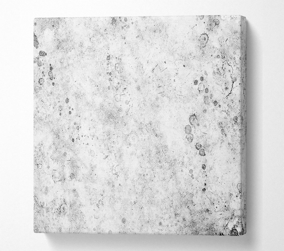  A Canvas Print of White Speckled Texture Canvas Wall Art