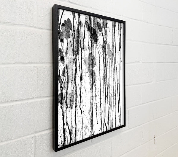 Black Splashes And Drips