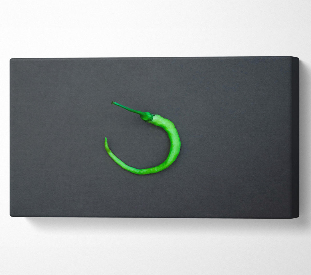  A Canvas Print of Green Pepper Loop Canvas Art
