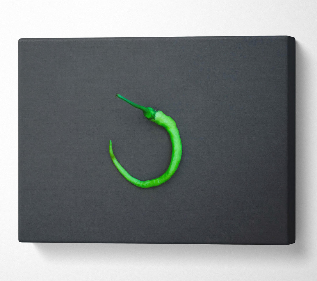  A Canvas Print of Green Pepper Loop Canvas Art