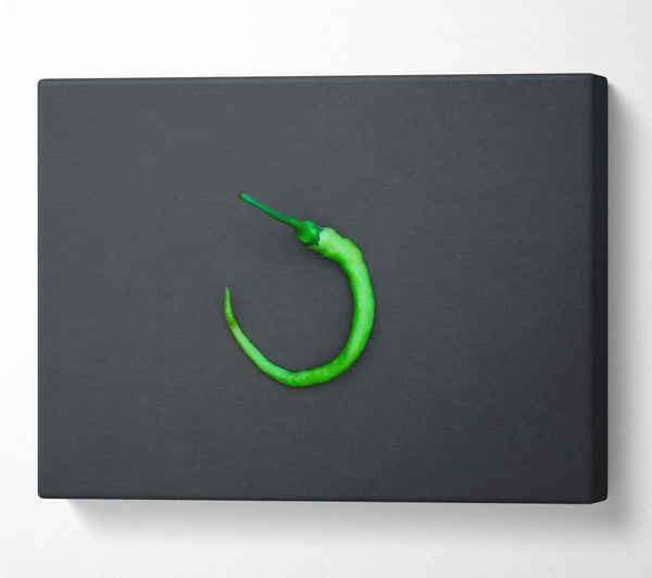  A Canvas Print of Green Pepper Loop Canvas Art