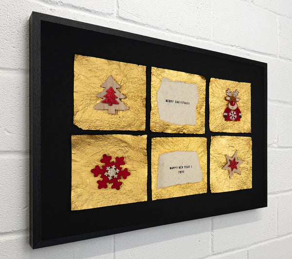Red On Gold Holidays