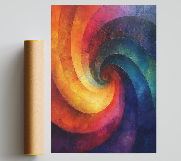 Spiral Of Space Print