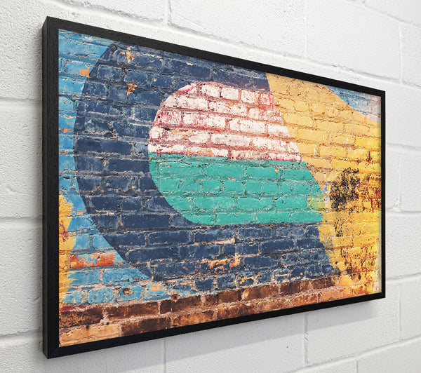 Yellow Brick Faded Art