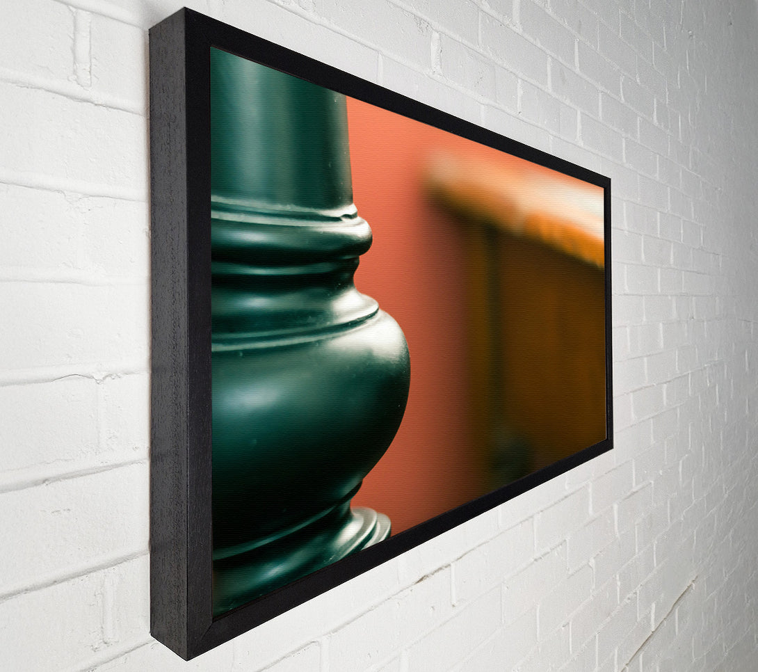  A Canvas Print of Emerald Green Column Canvas Wall Art