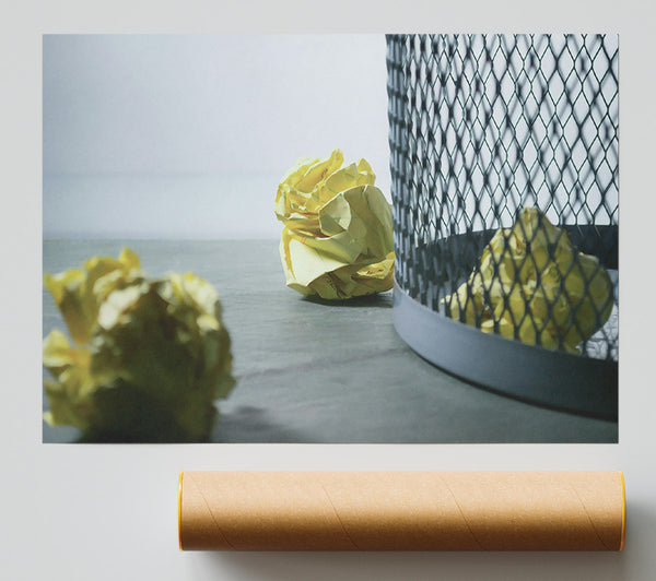 Yellow Paper Dreams Print