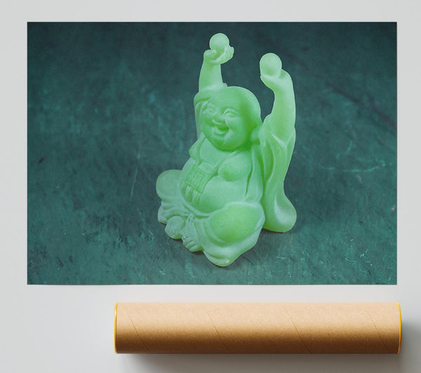 Jade Buddha'S Joy Print
