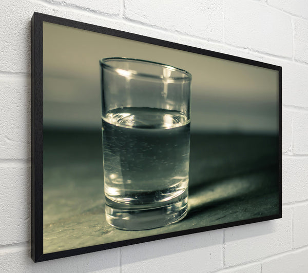 A Green Glass Of Water