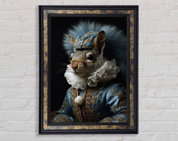 Squirrel Renaissance Framed Print