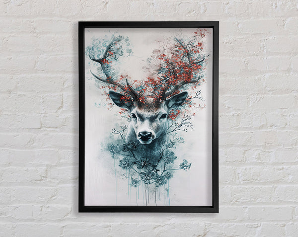 Stag Framed Print