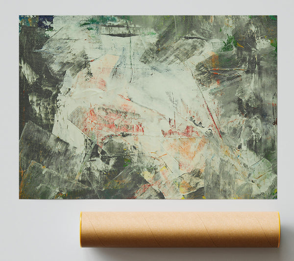 White And Grey Landscape Giclee Print