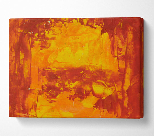  A Canvas Print of Golden Hour Hues Canvas Wall Art
