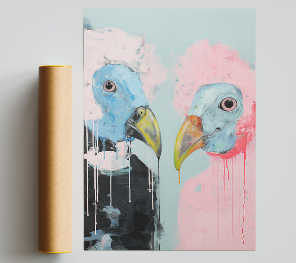 Strange Birds Print
