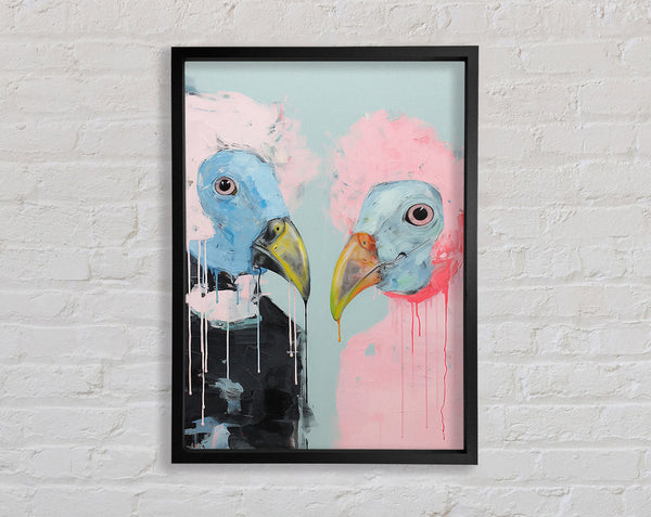 Strange Birds Framed Print