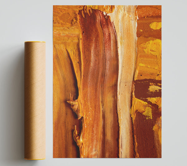 Golden Hues Of Rust Giclee Print