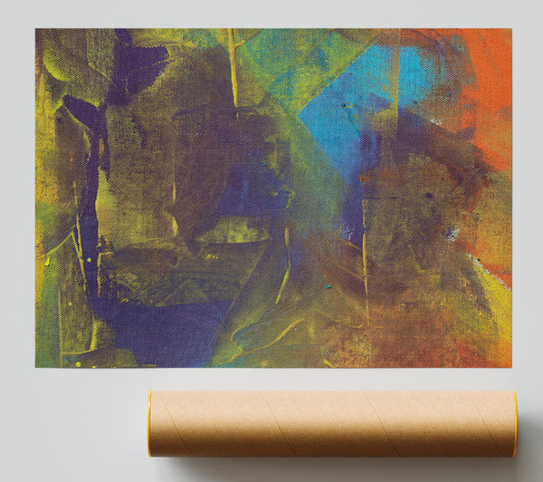 Golden Purple Dreamscape Print