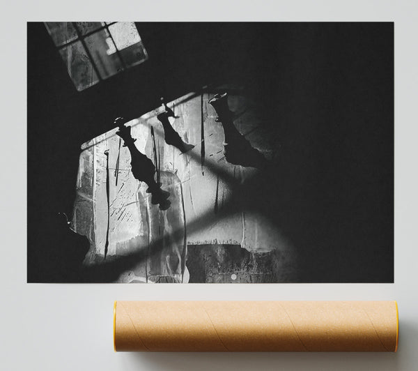 Black & White Shadows Print
