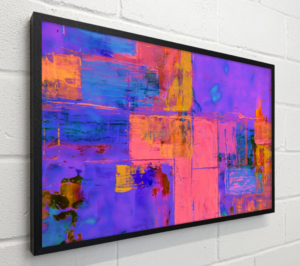 Purple Abstract Expressionism