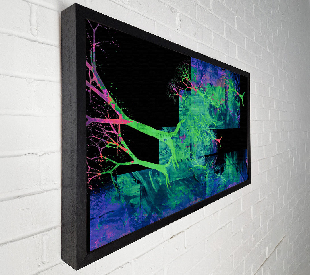  A Canvas Print of Emerald Branching Dreams Canvas Print