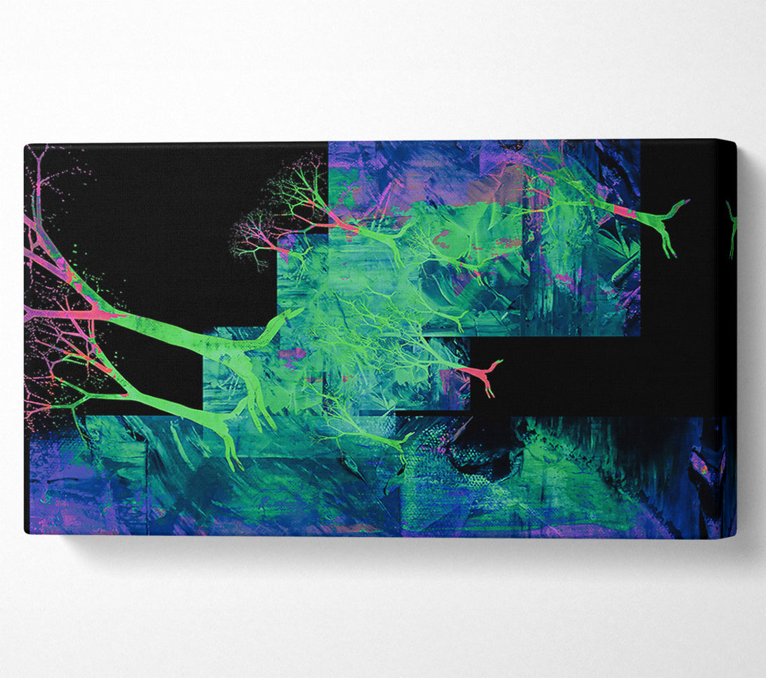  A Canvas Print of Emerald Branching Dreams Canvas Print