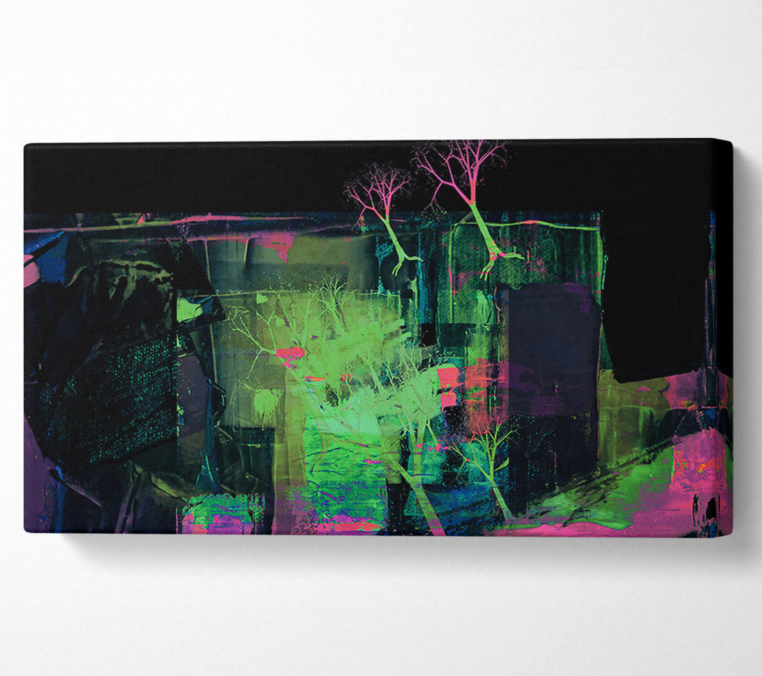 A Canvas Print of Emerald Forest Dreamscape Canvas Art