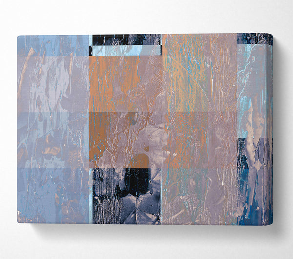  A Canvas Print of The Blue Hues Of Rust Canvas Art