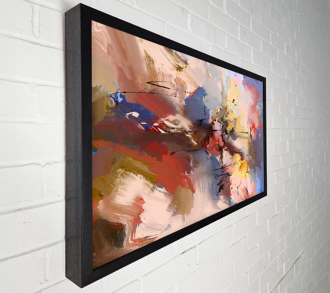  A Canvas Print of Sunset In Blush Canvas Print