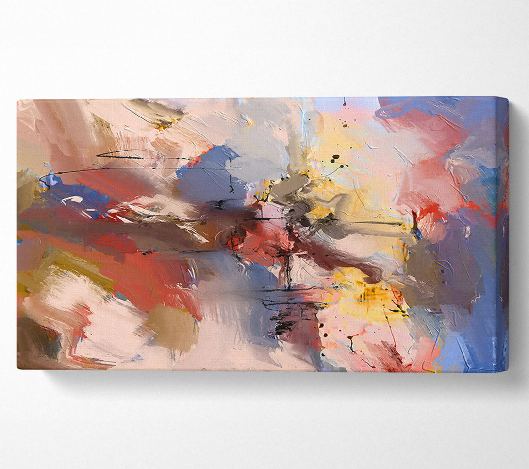  A Canvas Print of Sunset In Blush Canvas Print