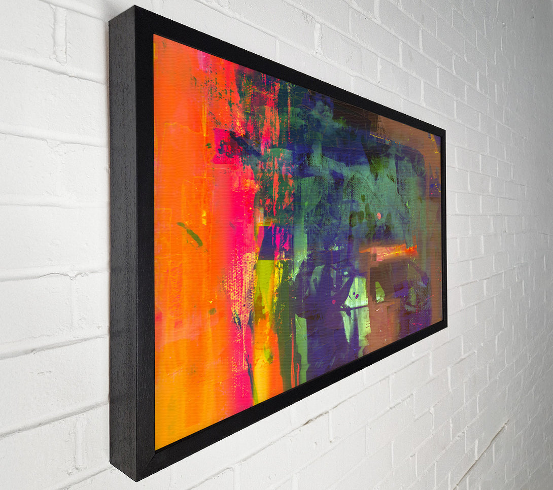  A Canvas Print of Crimson Abstract Dream Canvas Art