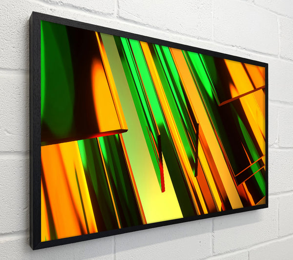 Golden Green Slats