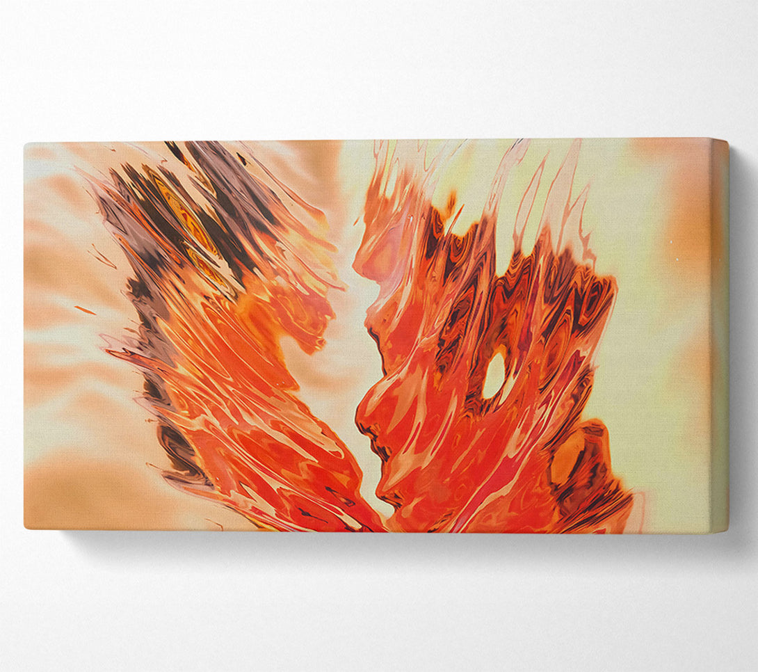  A Canvas Print of Crimson Reflection Canvas Wall Art