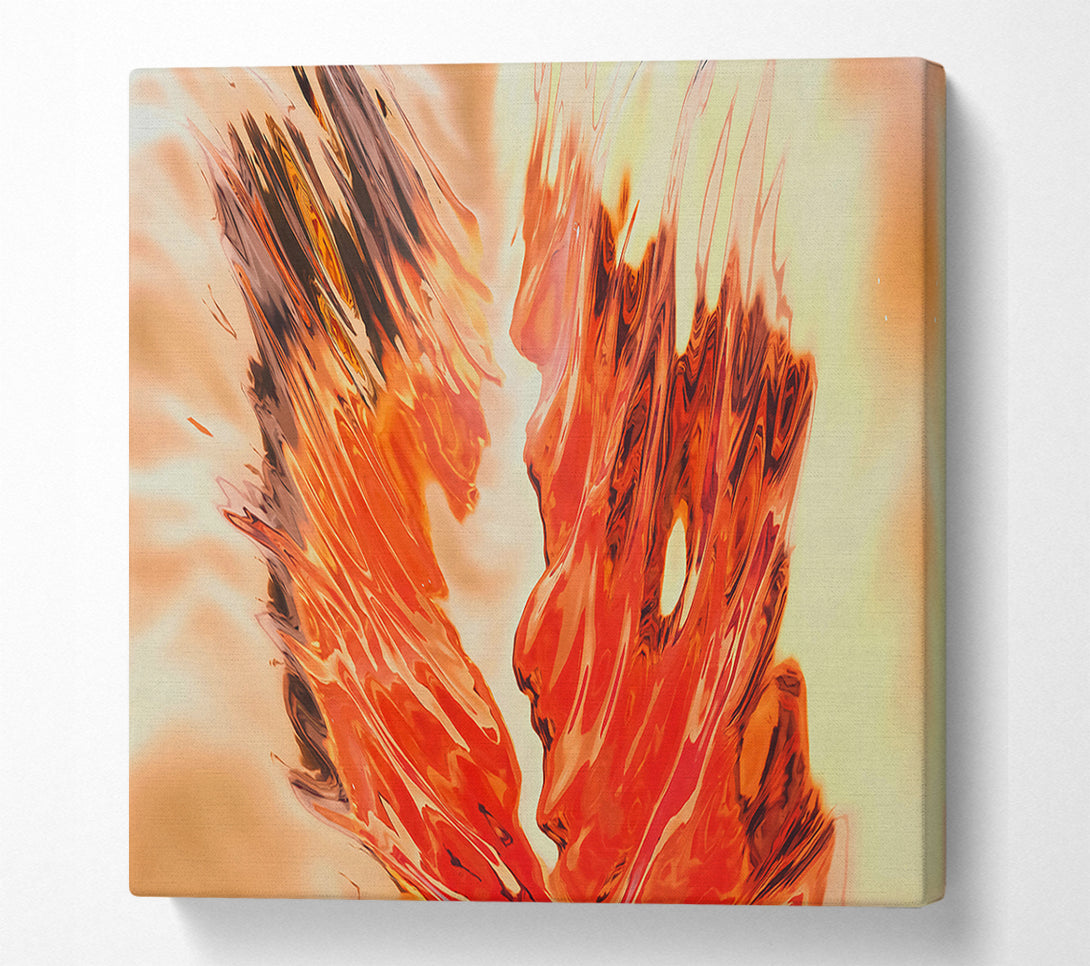  A Canvas Print of Crimson Reflection Canvas Wall Art