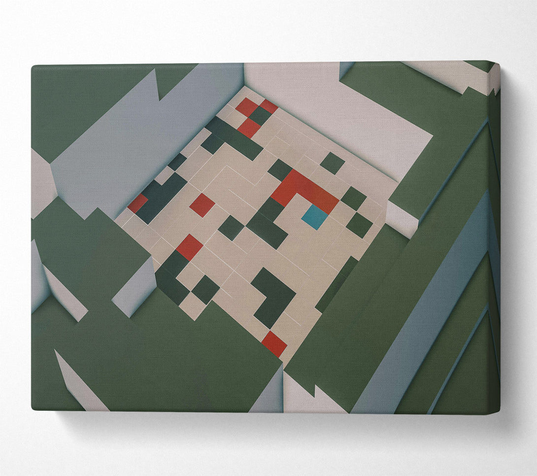 A Canvas Print of Loading... Canvas Print