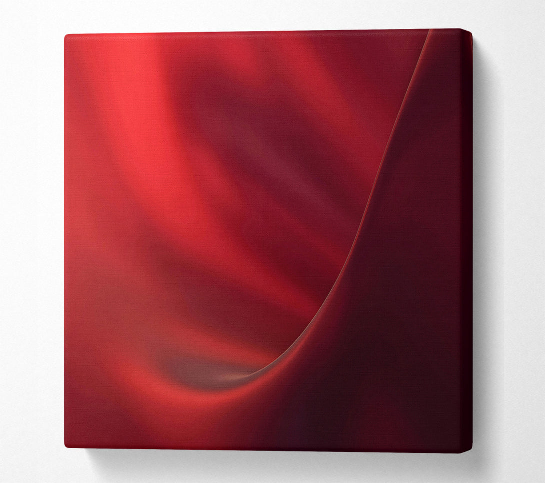  A Canvas Print of Crimson Curve Canvas Art