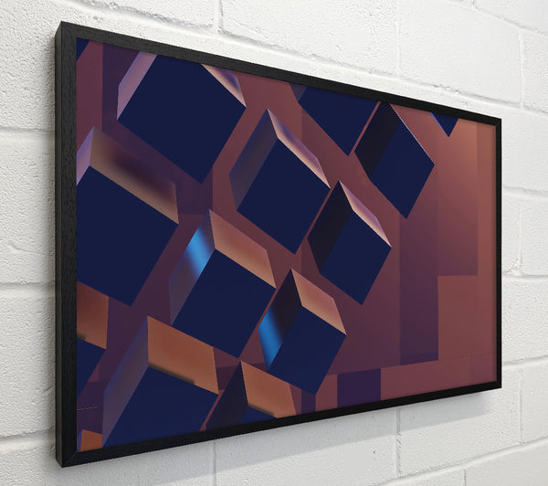 Indigo Cube Cascade