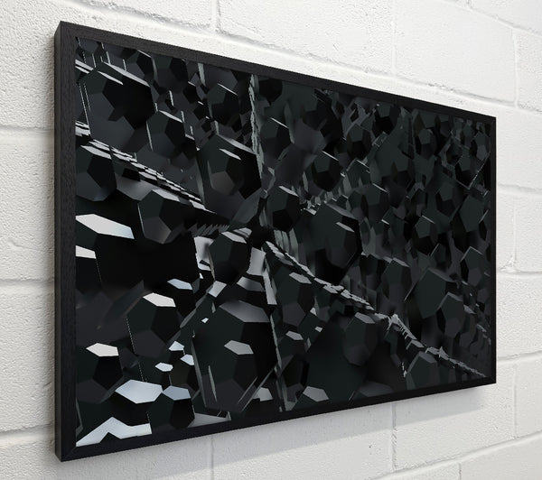 Black Geometric Abyss