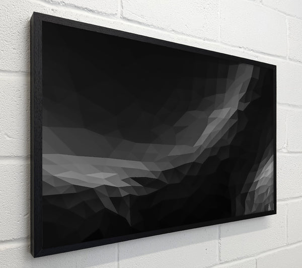 Black Geometric Abstract