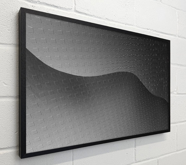 Gray Gridded Wave