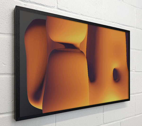 Amber Abstract Forms