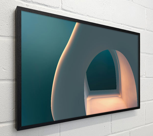 Teal Light Escape