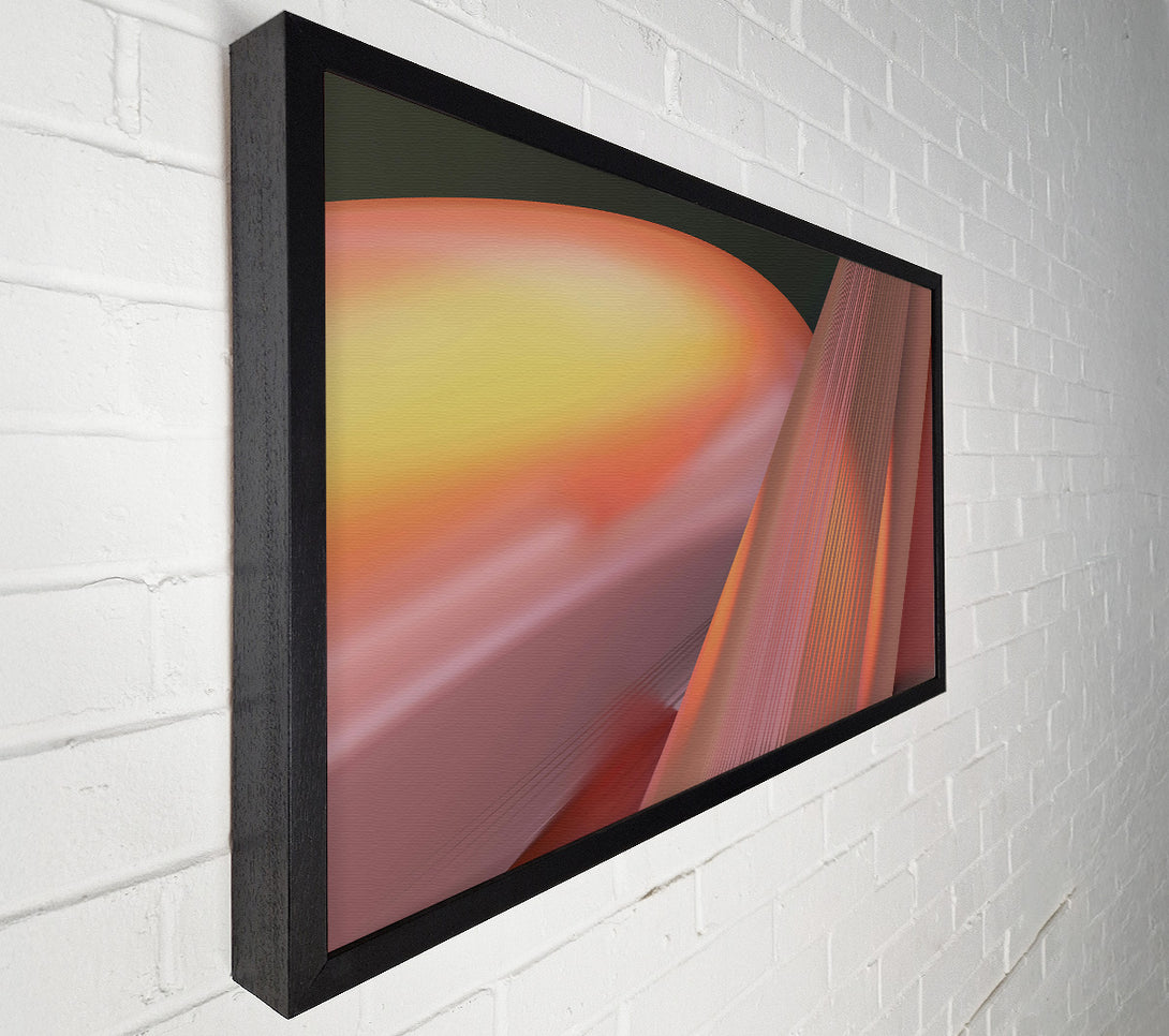  A Canvas Print of Crimson Lined Horizon Canvas Wall Art