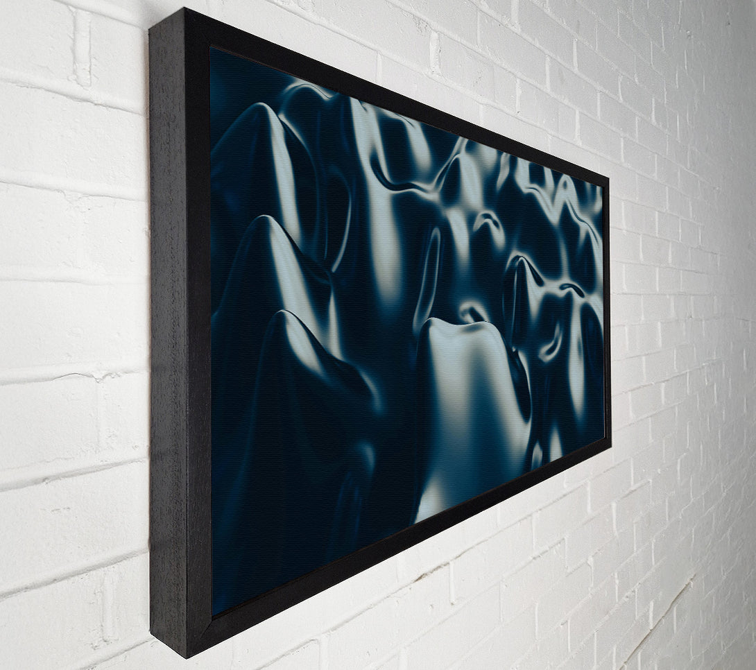  A Canvas Print of Midnight Blue Flow Canvas Wall Art