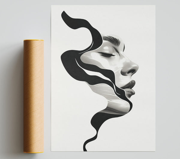 Surrealism Woman Print