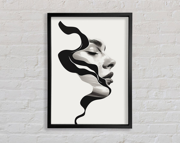 Surrealism Woman Framed Print