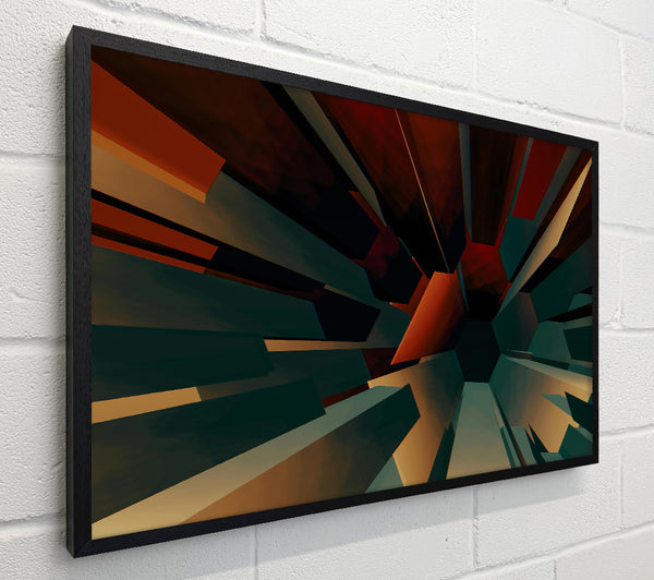 Teal Geometric Ascent